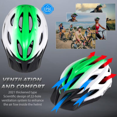 689b48147fa56e0cedf449e7abe47a4901d80d83f66c0a12dcde3.jpg Bike Helmets for Men - Women Bicycle Helmet Adult - Certified Lightweight Comfort Adjustable Cycling Helmet with Detachable Visor for Mountain Road Biker