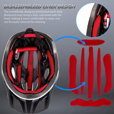 689b4820a6051aed2872efff114916a3636d8ab73397c9272f573.jpg Bike Helmets for Men - Women Bicycle Helmet Adult - Certified Lightweight Comfort Adjustable Cycling Helmet with Detachable Visor for Mountain Road Biker
