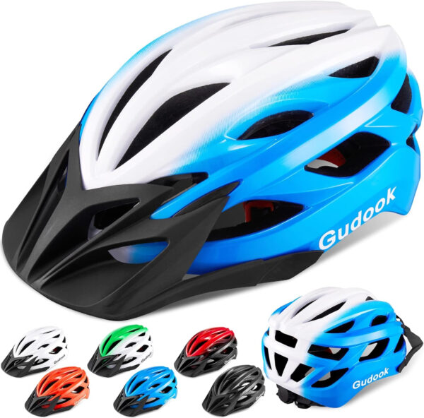 689b4826378b9daf5645d51e1191b61fcfad0e91e50022057743a.jpg Bike Helmets for Men - Women Bicycle Helmet Adult - Certified Lightweight Comfort Adjustable Cycling Helmet with Detachable Visor for Mountain Road Biker