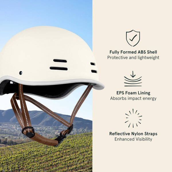 Retrospec Remi Adult Bike Helmet for Men & Women - Bicycle Helmet for Commuting, Road Biking, Skating with Adjustable Dial