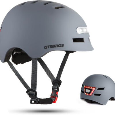 689b4ba14ef400649017417856eac0c6bc4968f92135ae52dbc53.jpg Bike Helmets for Adults - Front and Rear LED Lights Adjustable Bicycle Helmet for Adults Men Women Scooter Helmet for Commuting, Road Biking, Skating, Scooter
