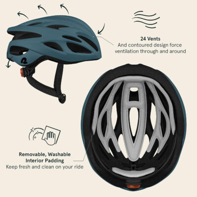 689b4c682a3577aeefca64e04905ef2ab6781f6eda1adc5730090.jpg Retrospec Silas Adult Bike Helmet with Light for Men & Women - Lightweight, Comfortable