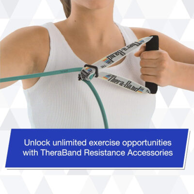 689b4e0398067bbdb22a57339baa2ac6cebafd1f51d3a90126044.jpg THERABAND Resistance Tubes, Professional Latex Elastic Tubing, Upper & Lower Body, Core Exercise, Physical Therapy, Lower Pilates, At-Home Workouts, & Rehab, 5 Foot, Yellow, Red, & Green, Beginner Set