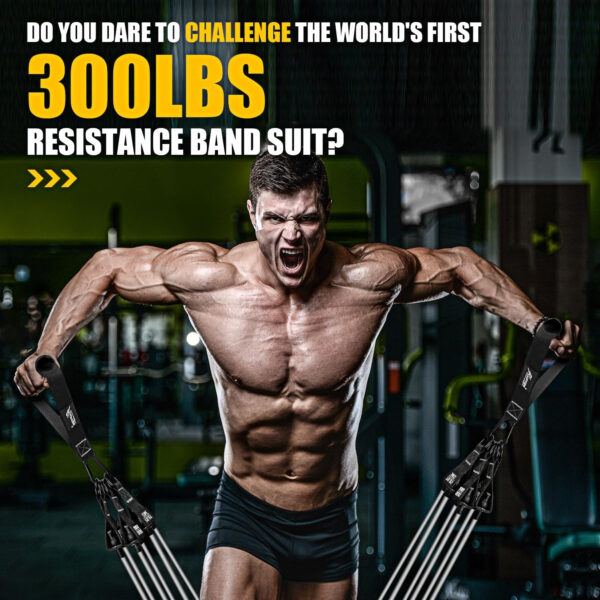689b4ef7aec90c7a81b1084de8c81dd386f3998432fbe4865c136.jpg HPYGN Resistance Bands, Heavy Exercise Bands with Handles, Fitness Bands for Working Out, Workout Bands for Men, Weight Bands Set for Muscle Training, Strength, Slim, Yoga, Home Gym Equipment