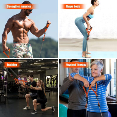 689b4f120afe331725a2bd96f6e8b45f6c4959d843d945a5971cc.jpg HPYGN Resistance Bands, Heavy Exercise Bands with Handles, Fitness Bands for Working Out, Workout Bands for Men, Weight Bands Set for Muscle Training, Strength, Slim, Yoga, Home Gym Equipment