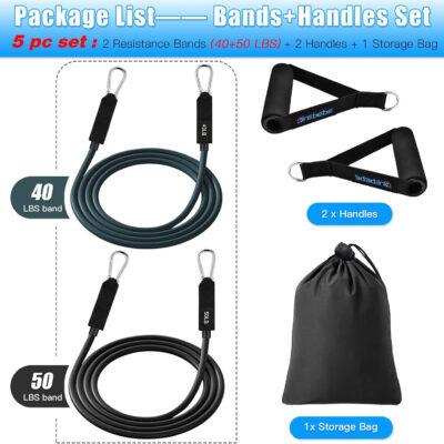 Brebebe Door Anchor Strap for Resistance Bands Exercises, Multi Point Anchor Gym Attachment for Home Fitness, Portable Door Band Resistance Workout Equipment, Easy to Install, Punch-Free, Nail-Free