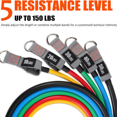 689b511d2a74d4225a81a75cf4b2e6f4eab52bf26aa00fdded47b.jpg Resistance Bands with Handles for Working Out Women and Men, Exercise Bands with Door Anchor, Stretch Bands for Home Workouts, Simple Guide Included