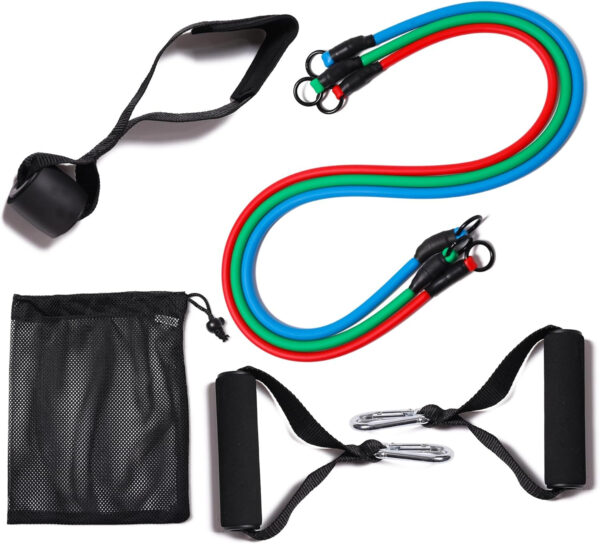 689b5127240b8fc6df8e6d0cb43aa471eae746ad788e23d3ca3a3.jpg Resistance Bands with Handles for Working Out Women and Men, Exercise Bands with Door Anchor, Stretch Bands for Home Workouts, Simple Guide Included