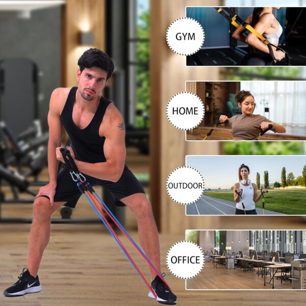 689b512e49f4d915bb792327d318afaf101ce9578fa8fb9e7236e.jpg Resistance Bands with Handles for Working Out Women and Men, Exercise Bands with Door Anchor, Stretch Bands for Home Workouts, Simple Guide Included