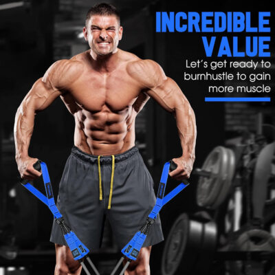 689b51ef8a0ba4008f018a6ad0644f5bca72769939fdcde5f4358.jpg Heavy Resistance Bands for Working Out, 300lbs/360lb/420lb Exercise Bands Workout Bands with Handles, Door Anchor, Ankle Straps, Home Gym Workout Equipment for Men Fitness Strength Training Stretching