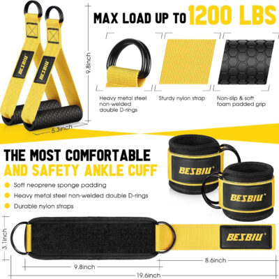 689b5207d72c40d2381271cc1526f498b8f5dad39a5d4886a8e97.jpg Heavy Resistance Bands for Working Out, 300lbs/360lb/420lb Exercise Bands Workout Bands with Handles, Door Anchor, Ankle Straps, Home Gym Workout Equipment for Men Fitness Strength Training Stretching