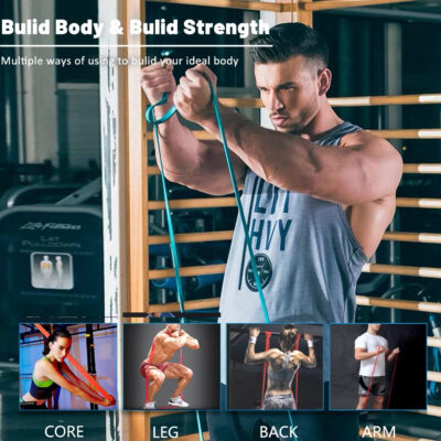 689b52da9db114b5ec8d0a61843ff9ea5055dceb432b4210b6408.jpg Resistance Bands, Pull Up Assist Bands - Workout Bands, Eexercise Bands, Long Resistance Bands Set for Working Out, Fitness, Training, Physical Therapy for Men Women