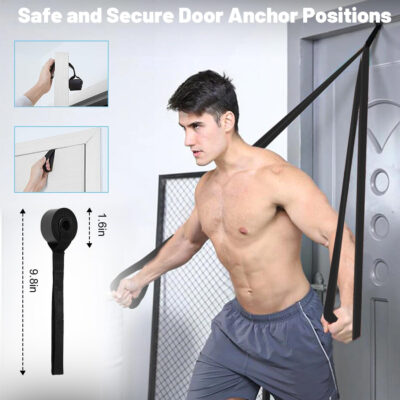 689b52f904aae818945ea8cba72f30a157bda64850dd704569964.jpg Resistance Bands, Pull Up Assist Bands - Workout Bands, Eexercise Bands, Long Resistance Bands Set for Working Out, Fitness, Training, Physical Therapy for Men Women