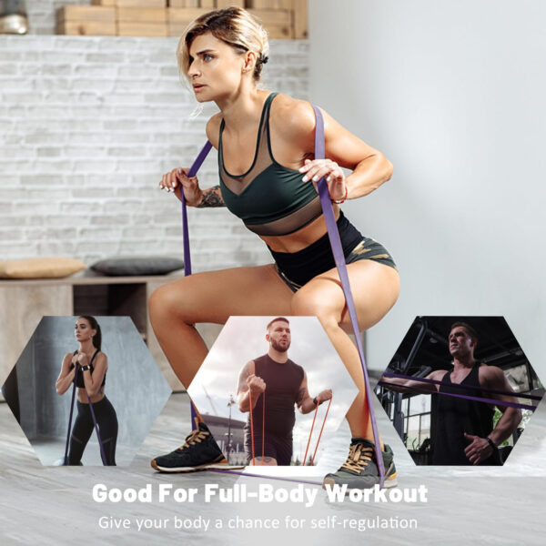 689b53062617ec268bc26a58d8c204864e35d3d5ef7ce3a5e9156.jpg Resistance Bands, Pull Up Assist Bands - Workout Bands, Eexercise Bands, Long Resistance Bands Set for Working Out, Fitness, Training, Physical Therapy for Men Women