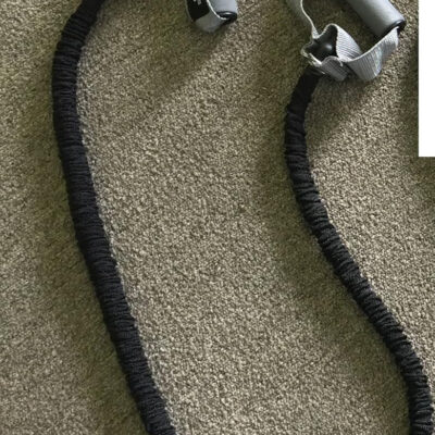 Therapist's Choice® Fabric Covered, 48" Long Resistance Tubes, Fitness Exercise Workout Tubes for Yoga Pilates Crossfit Gym