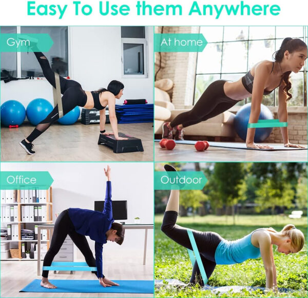 689b53eff3b0716bb0c2597151b57402694df4074310343e228e1.jpg Resistance Bands Set, Workout Bands with Handles, Door Anchor, Ankle Straps and Carry Bag, Exercise Bands for Shape Body and Home Workouts