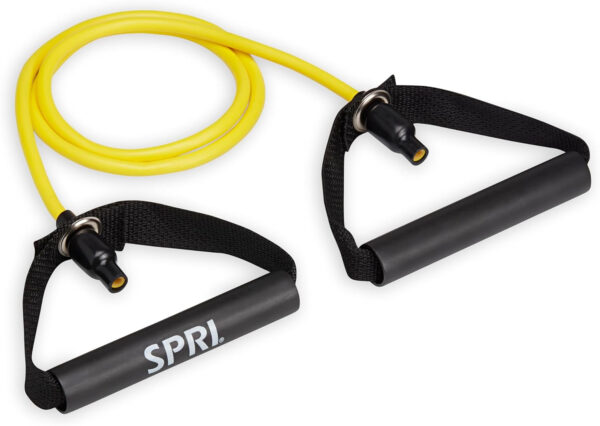 SPRI Xertube Resistance Bands with Handles – All Exercise Cords Sold Separately with Home Gym Workout Fitness Door Anchor Attachment Option