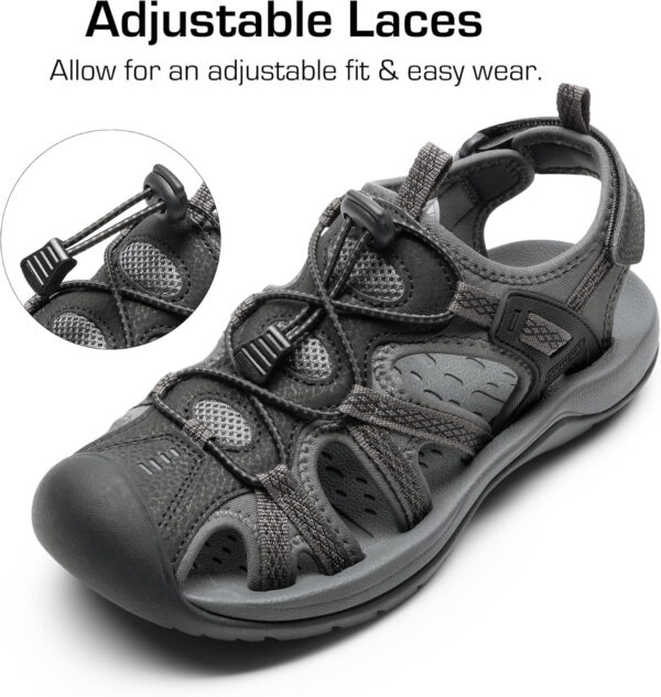 DREAM PAIRS Women's Hiking Sandals Adventurous Summer Sports Shoes Outdoor