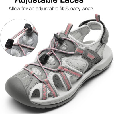 DREAM PAIRS Women's Hiking Sandals Adventurous Summer Sports Shoes Outdoor
