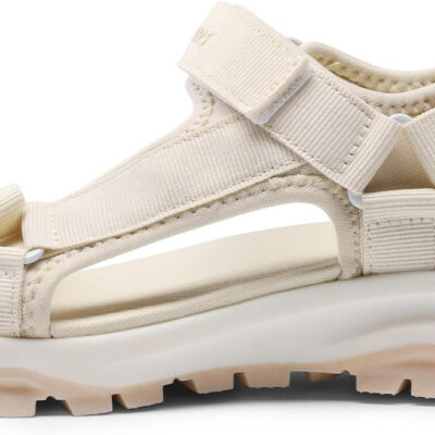 DREAM PAIRS Womens Sandals, Light Weight Hiking Sandals for Women, Comfortable Athletic Quick-Drying Walking Water Sandals with Hook and Loop Straps and Soft Insole for Beach Vacation Adventure
