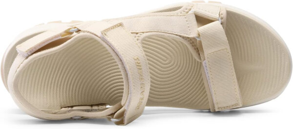 DREAM PAIRS Womens Sandals, Light Weight Hiking Sandals for Women, Comfortable Athletic Quick-Drying Walking Water Sandals with Hook and Loop Straps and Soft Insole for Beach Vacation Adventure