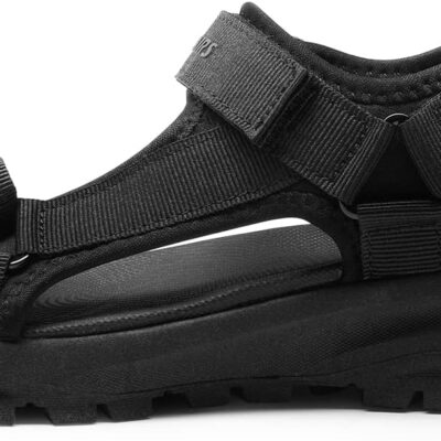 DREAM PAIRS Womens Sandals, Light Weight Hiking Sandals for Women, Comfortable Athletic Quick-Drying Walking Water Sandals with Hook and Loop Straps and Soft Insole for Beach Vacation Adventure