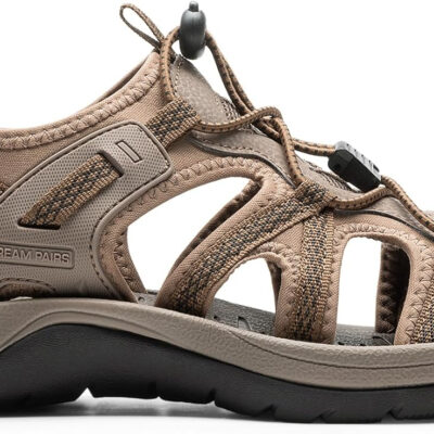 DREAM PAIRS Men's Sandals Hiking Water Sport Athletic Beach Outdoor Comfortable Casual Closed Toe Summer Sandal Shoes