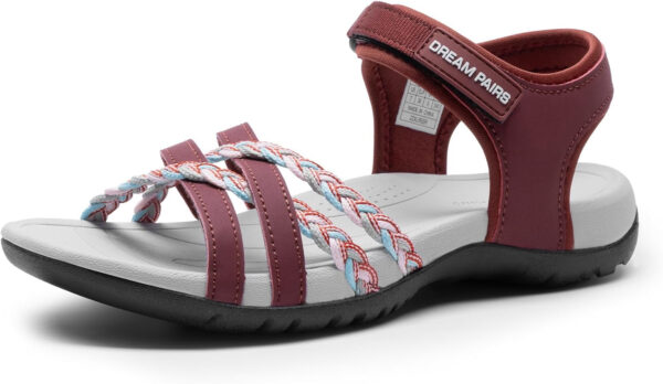 689b57b52b03ec9cc5017a3ca3bc40eab72df43134604272925e3.jpg DREAM PAIRS Womens Sandals Light Weight Hiking Sandals for Women Comfortable Athletic Quick-Drying Walking Hiking Water Sandals