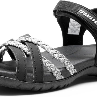 689b57cb2c64a4075e291f3e50424c84d5fc74d03cea6cb481629.jpg DREAM PAIRS Womens Sandals Light Weight Hiking Sandals for Women Comfortable Athletic Quick-Drying Walking Hiking Water Sandals