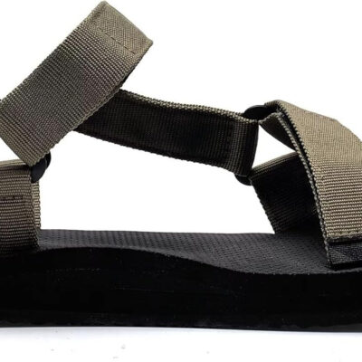 WateLves Men's Sandals Hiking-Sport-Sandals with Adjustable Webbing Lightweight Water-Athletic-Beach-Sandals for Walking-Fishing-Travel-Trekking-Camping