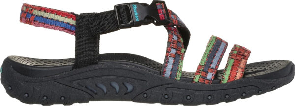 Skechers Women's Reggae-Sew Me-Boho Woven Strappy Slingback Sandal