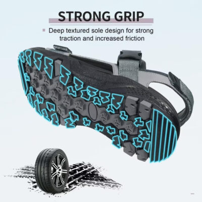 689b5a46b029e769472ce86ffacb11fa4898a3035b41d6e846d89.jpg MEGNYA Mens Comfortable Walking Sandals, Soft Sports Hiking Sandals with Three Adjustable Hook And Loop Straps, Casual Beach Athletic Sandals for Outdoor Active Camping