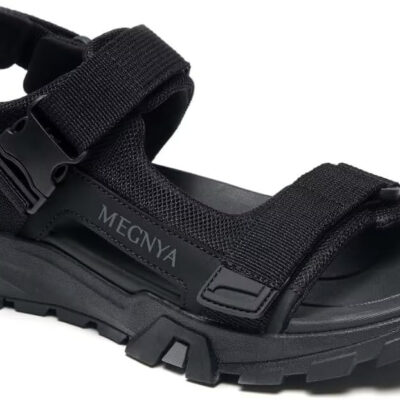689b5a4c9c6b16612012b1b7c90986f0ae51cc800f166f340afcc.jpg MEGNYA Mens Comfortable Walking Sandals, Soft Sports Hiking Sandals with Three Adjustable Hook And Loop Straps, Casual Beach Athletic Sandals for Outdoor Active Camping