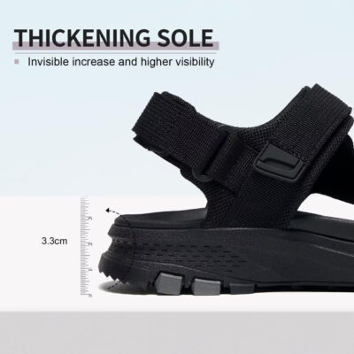 689b5a4f1daa5504ca7b4b790643f0a1eeba57cb209c8eb6651db.jpg MEGNYA Mens Comfortable Walking Sandals, Soft Sports Hiking Sandals with Three Adjustable Hook And Loop Straps, Casual Beach Athletic Sandals for Outdoor Active Camping