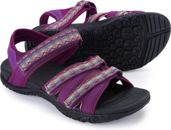 689b5adca6535ef8f1f786ac5728fccf73c3fd3dfeacd49de2548.jpg WHITIN Women’s Hiking Sandals with Arch Support | Adjustable Hook and Loop Straps | Durable Sport Sandals for Outdoor Adventure