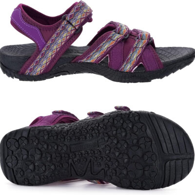 689b5ae3517dcd81fe0face187f51cf82ff7d5276bed8076ed51a.jpg WHITIN Women’s Hiking Sandals with Arch Support | Adjustable Hook and Loop Straps | Durable Sport Sandals for Outdoor Adventure