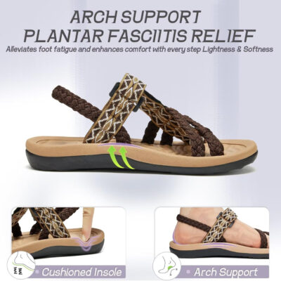 689b5c1493ae0410f40758be0e283102c35ec08a37c3e75a26406.jpg MEGNYA Comfortable Womens Hiking Sandals, Flip Flop Walking Sandals with Arch Support, Athletic Sandals with Hook and Loop Straps for Beach Vacation Adventure