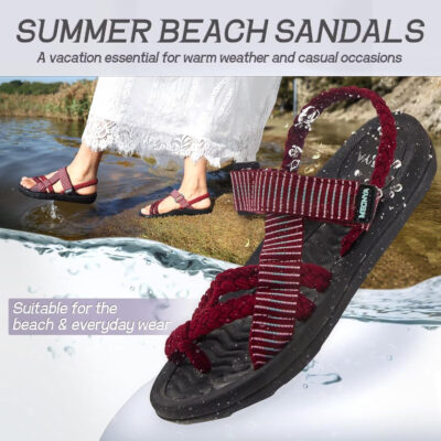 689b5c4918ce2bc2825950e37e39f07c8dffd51df0144a83f11c0.jpg MEGNYA Comfortable Womens Hiking Sandals, Flip Flop Walking Sandals with Arch Support, Athletic Sandals with Hook and Loop Straps for Beach Vacation Adventure