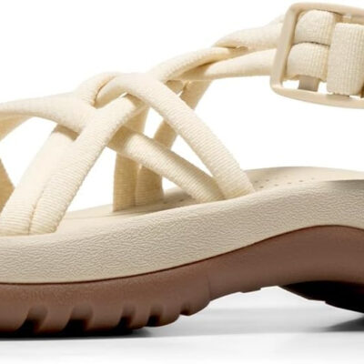 DREAM PAIRS Women's Walking Sandals With Arch Support Elastic Strap Summer Sport Athletic Casual Hiking Outdoor Sandal