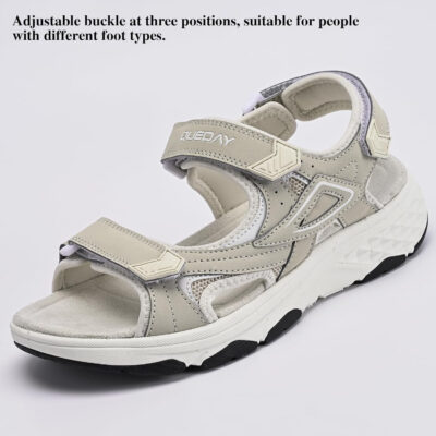 Queday Womens Mens Sport Sandals Outdoor Hiking Sandals with Arch Support Comfortable Athletic Beach Sandals for Travel Walking Trekking Camping