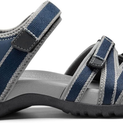DREAM PAIRS Womens Comfortable Hiking Walking Sandal with Adjustable Hook and Loop Strap, Sports, Travel,Summer Beach Outdoor Light Weight Water Shoes