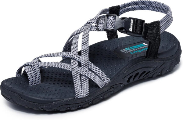 Skechers Women's Reggae Irie Mon Flip-Flop Sandals