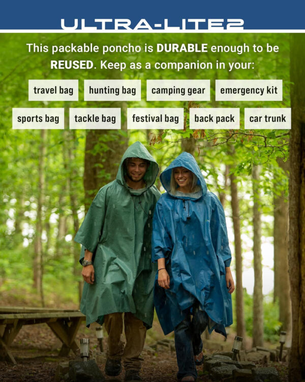 689b65dd83c435f2c3bd633d3cb6c57ce403ab1966fff0c2a88c4.jpg FROGG TOGGS Ultra-lite2 Waterproof, Breathable Rain Poncho, Adult and Youth Sizes