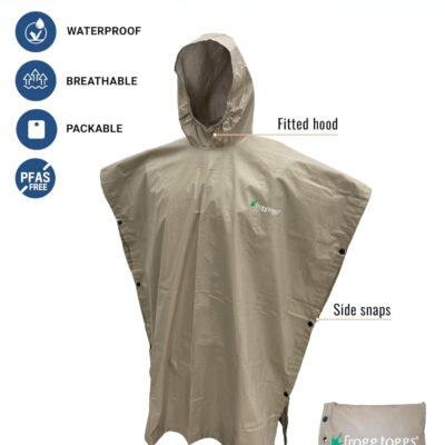 689b65ec0ec454bdf8eaa10ab0af6ba3f2638a983be8b22e61501.jpg FROGG TOGGS Ultra-lite2 Waterproof, Breathable Rain Poncho, Adult and Youth Sizes