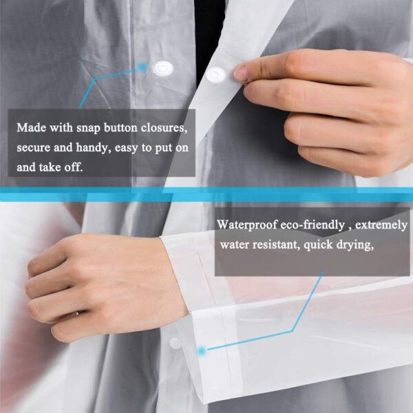 689b664dac0b6f72df0a04fd41756ab8ce20e84ac93ddbc06c962.jpg Rain Coats (2 Pack) - Reusable EVA Rain Ponchos for Adults Rain Jackets Raincoats for Men Women