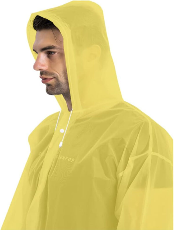 689b666f2edc99f896dd49ecde51166e5374bbbc5c43a4ce742e4.jpg Rain Coats (2 Pack) - Reusable EVA Rain Ponchos for Adults Rain Jackets Raincoats for Men Women