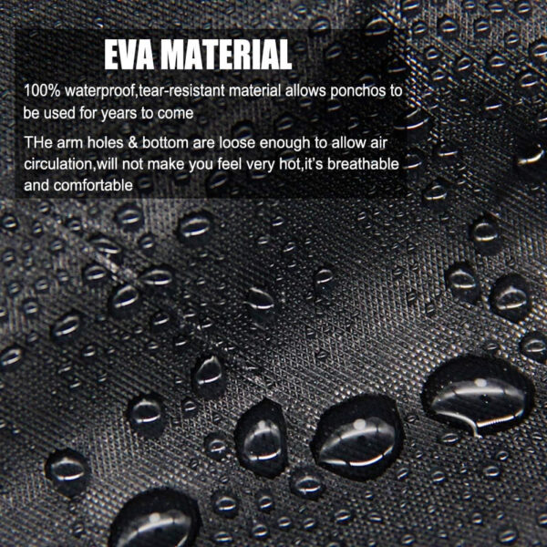 689b667b7c928720d341c664e2ccc4f756b1fcbffd4aebcdfa23b.jpg Rain Coats (2 Pack) - Reusable EVA Rain Ponchos for Adults Rain Jackets Raincoats for Men Women