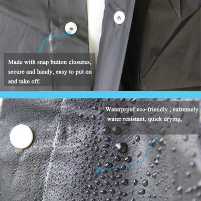 689b667da5777147e77524e3cf4b512b3b0fe454f8334fed94637.jpg Rain Coats (2 Pack) - Reusable EVA Rain Ponchos for Adults Rain Jackets Raincoats for Men Women