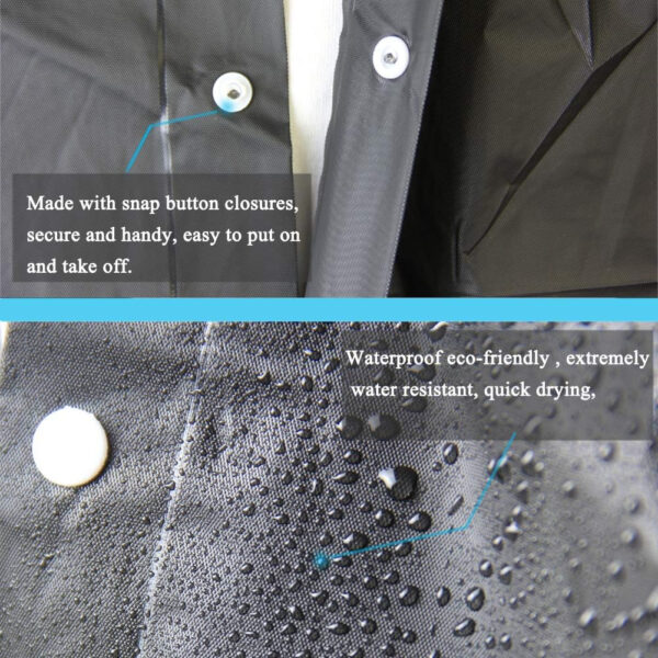 689b667da5777147e77524e3cf4b512b3b0fe454f8334fed94637.jpg Rain Coats (2 Pack) - Reusable EVA Rain Ponchos for Adults Rain Jackets Raincoats for Men Women