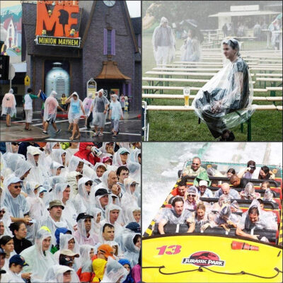 689b68045d6eae1aeae954daa67ed71e76b90e64d7eab4481f591.jpg Rain Ponchos,with Drawstring Hood (10 Pack) Emergency Disposable Rain Ponchos Family Pack for Adults,Clear